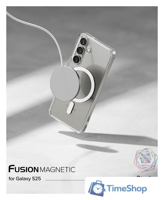 Чехол для телефона Ringke Fusion Magnetic для Galaxy S25 Clear - Изображение №2 — Интернет-магазин Time-Shop