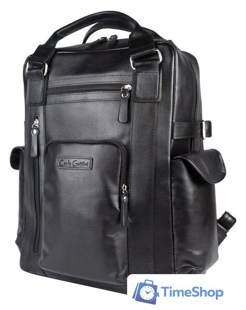 Городской рюкзак Carlo Gattini Classico Corruda 3092-01 (черный) - Изображение №1 — Интернет-магазин Time-Shop