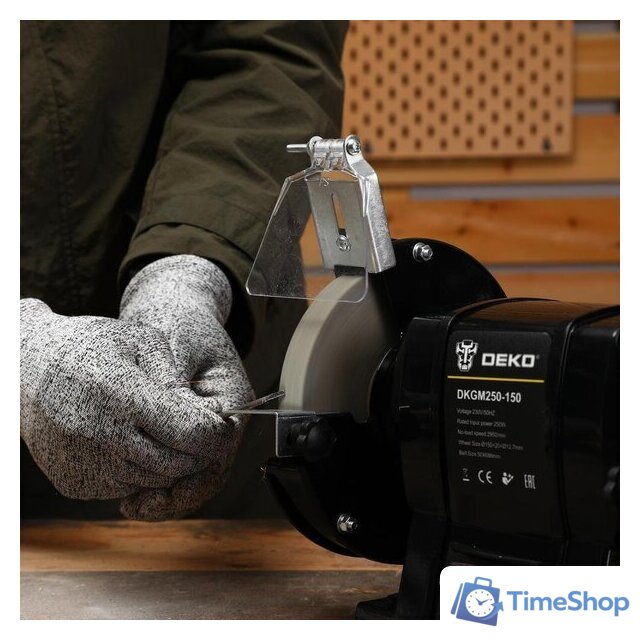 Заточный станок Deko DKGM300-150 063-4325 - Изображение №6 — Интернет-магазин Time-Shop