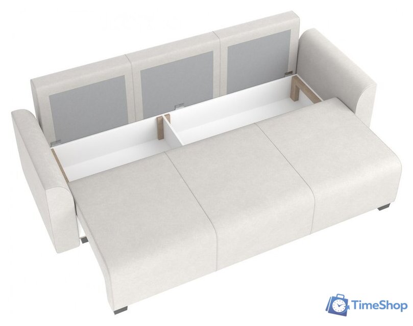 Диван Mio Tesoro Садетта SB3 (Nordic 1 Ivory) - Изображение №3 — Интернет-магазин Time-Shop