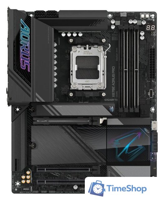 Материнская плата Gigabyte X870E Aorus Pro - Изображение №1 — Интернет-магазин Time-Shop