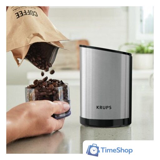 Электрическая кофемолка Krups Fast Touch GX204D10 - Изображение №4 — Интернет-магазин Time-Shop