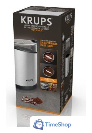 Электрическая кофемолка Krups Fast Touch GX204D10 - Изображение №6 — Интернет-магазин Time-Shop