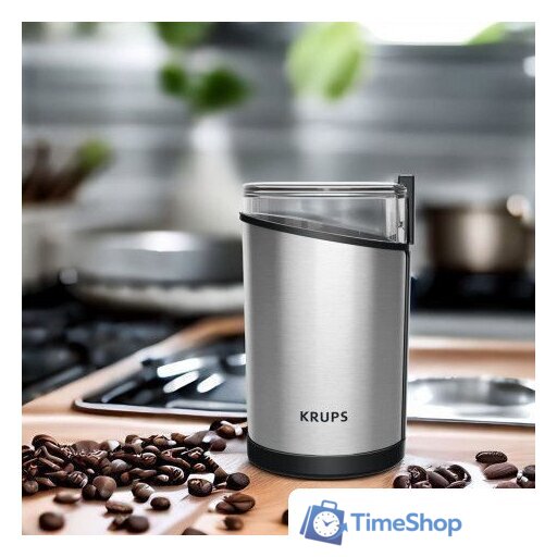 Электрическая кофемолка Krups Fast Touch GX204D10 - Изображение №3 — Интернет-магазин Time-Shop