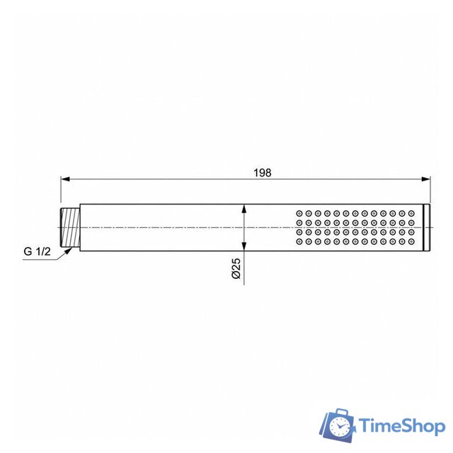 Душевая система  Ideal Standard Ceratherm Navigo A7772AA - Изображение №15 — Интернет-магазин Time-Shop