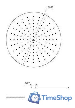 Душевая система  Ideal Standard Ceratherm Navigo A7772AA - Изображение №17 — Интернет-магазин Time-Shop