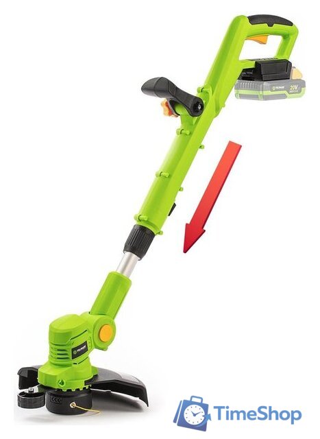 Триммер Fieldmann FZS 70101-0 (без АКБ) - Изображение №2 — Интернет-магазин Time-Shop