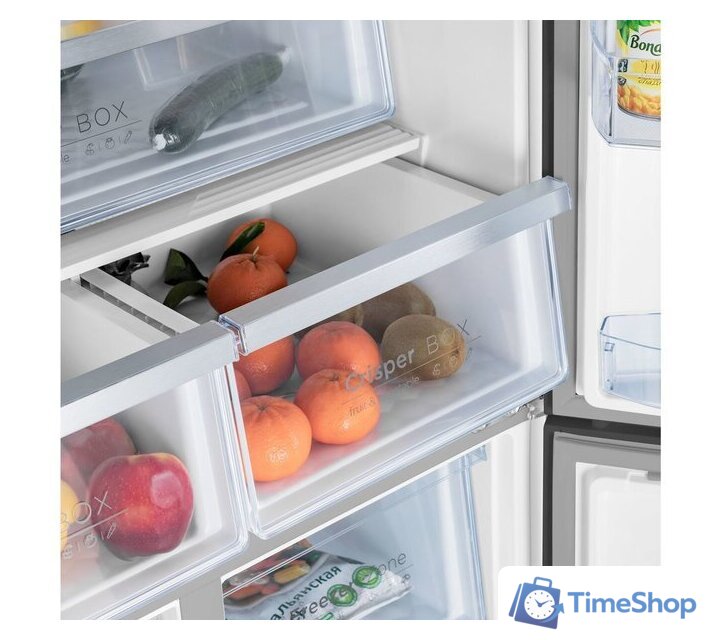Четырёхдверный холодильник MAUNFELD MFF181NFSB - Изображение №9 — Интернет-магазин Time-Shop