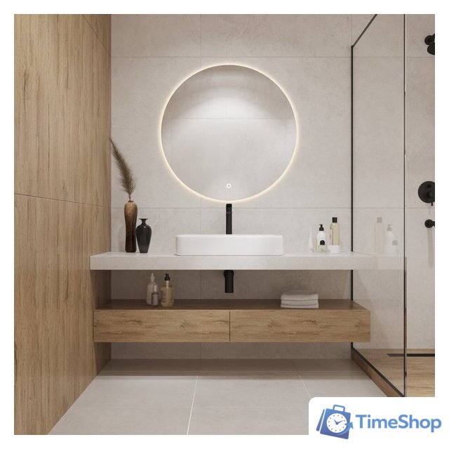 Умывальник Lauter 21842 + клапан 21190W + сифон 21635W (белый матовый) - Изображение №7 — Интернет-магазин Time-Shop