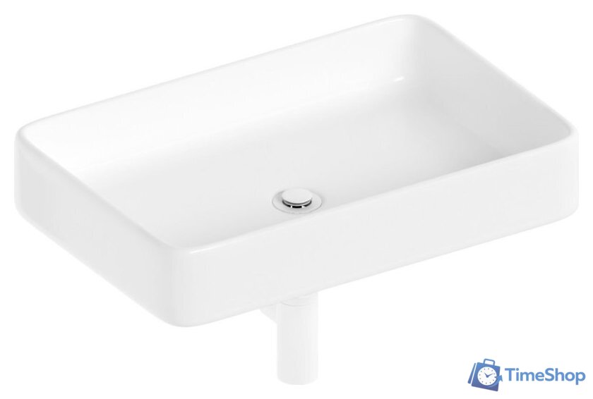 Умывальник Lauter 21842 + клапан 21190W + сифон 21635W (белый матовый) - Изображение №14 — Интернет-магазин Time-Shop