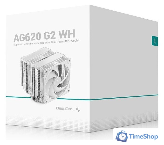 Кулер для процессора DeepCool AG620 G2 WH R-AG620-WHNPMG2-G - Изображение №9 — Интернет-магазин Time-Shop