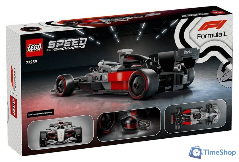 Конструктор LEGO Speed Champions 77259 Audi Revolut F1 Team R26 Race Car - Изображение №11 — Интернет-магазин Time-Shop