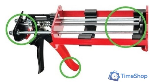 Пистолет для герметика BIT 69841 - Изображение №3 — Интернет-магазин Time-Shop