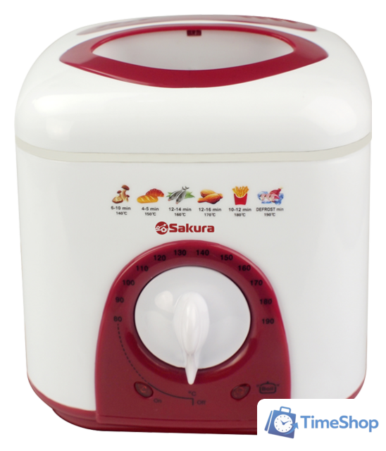 Фритюрница Sakura SA-7654R - Изображение №1 — Интернет-магазин Time-Shop