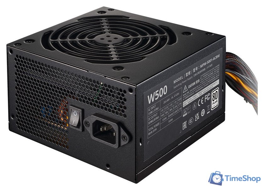 Блок питания Cooler Master Elite NEX W500 MPW-5001-ACBW-BEU - Изображение №2 — Интернет-магазин Time-Shop