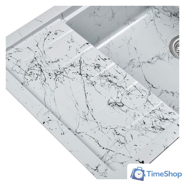 Кухонная мойка Wisent WB28-16 (с сифоном GER013) - Изображение №4 — Интернет-магазин Time-Shop