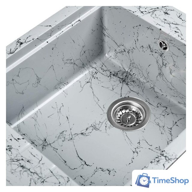 Кухонная мойка Wisent WB28-16 (с сифоном GER013) - Изображение №5 — Интернет-магазин Time-Shop