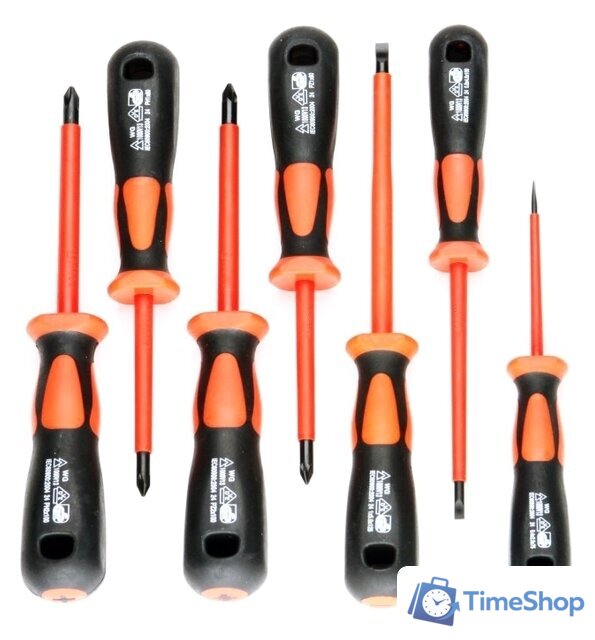 Набор отверток КВТ НИО-5507 (7 предметов) - Изображение №1 — Интернет-магазин Time-Shop