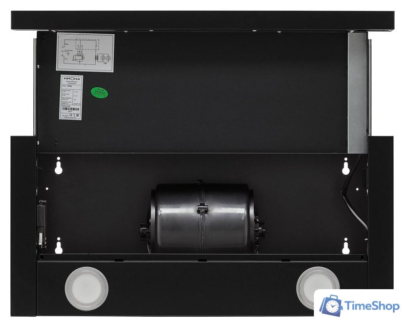 Кухонная вытяжка Krona Kamilla 600 TK 1 мотор КА-00008312 (черный) - Изображение №4 — Интернет-магазин Time-Shop