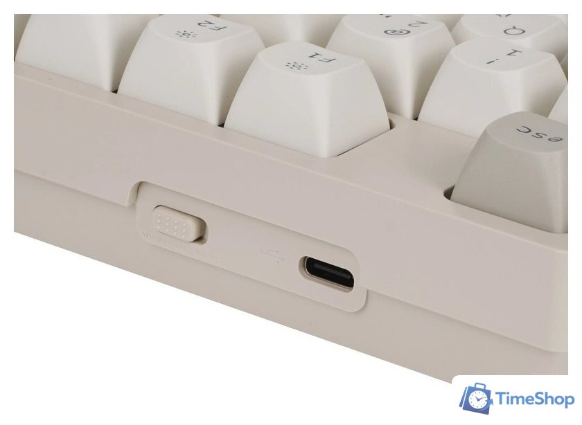 Клавиатура Keychron C2 Pro 8K C2PX-M4 (Keychron Super Banana, нет кириллицы) - Изображение №2 — Интернет-магазин Time-Shop