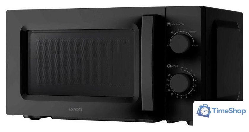 Микроволновая печь ECON ECO-2040M (черный) - Изображение №1 — Интернет-магазин Time-Shop