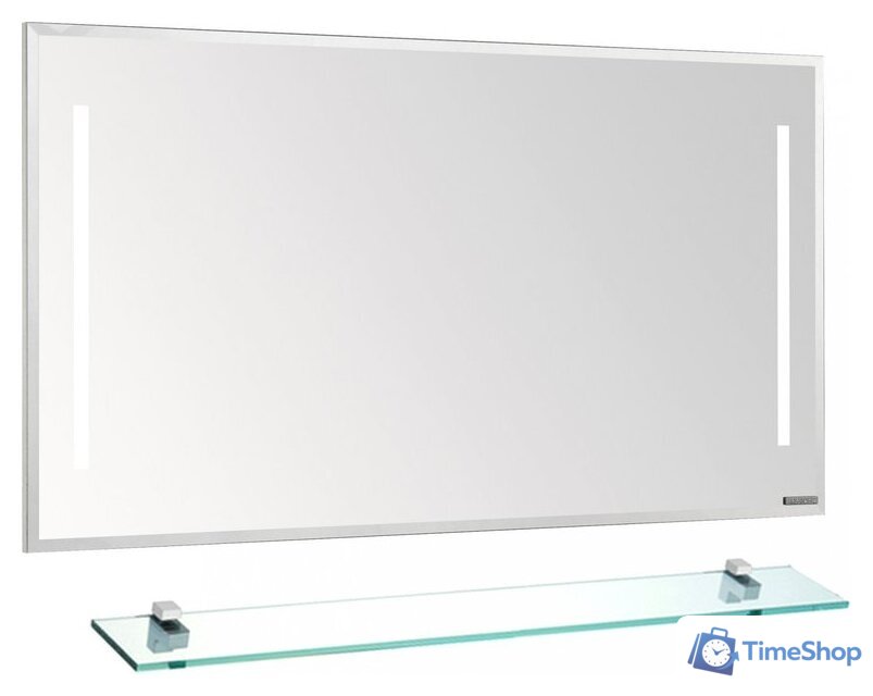  Акватон Зеркало Отель 120 с полкой 1A1014K0OT010 - Изображение №1 — Интернет-магазин Time-Shop
