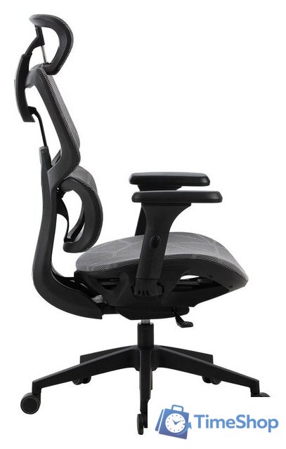 Офисное кресло CACTUS CS-MC555-GY (черный/серый) - Изображение №3 — Интернет-магазин Time-Shop