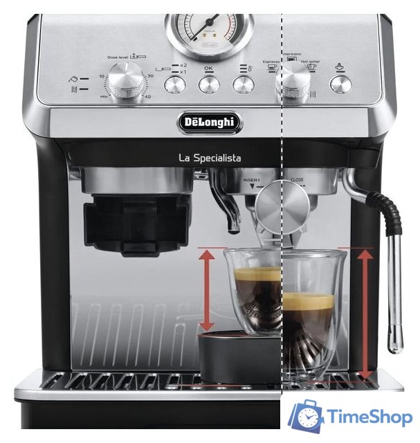 Кофейная станция DeLonghi La Specialista Arte Manual EC9155.MB - Изображение №2 — Интернет-магазин Time-Shop