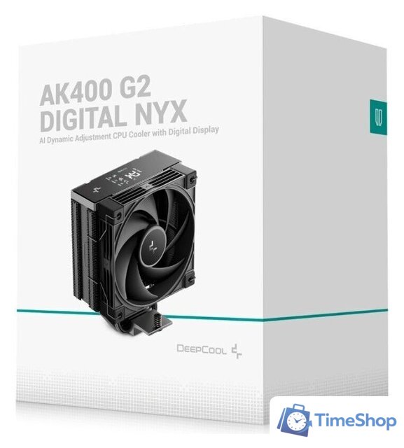 Кулер для процессора DeepCool AK400 G2 Digital NYX R-AK400G2-BKNNMN-GJD-1 - Изображение №7 — Интернет-магазин Time-Shop