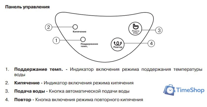 Термопот Mystery MTP-2452 - Изображение №2 — Интернет-магазин Time-Shop