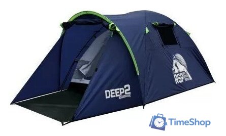 Треккинговая палатка RSP Outdoors Deep 2 (синий) - Изображение №5 — Интернет-магазин Time-Shop