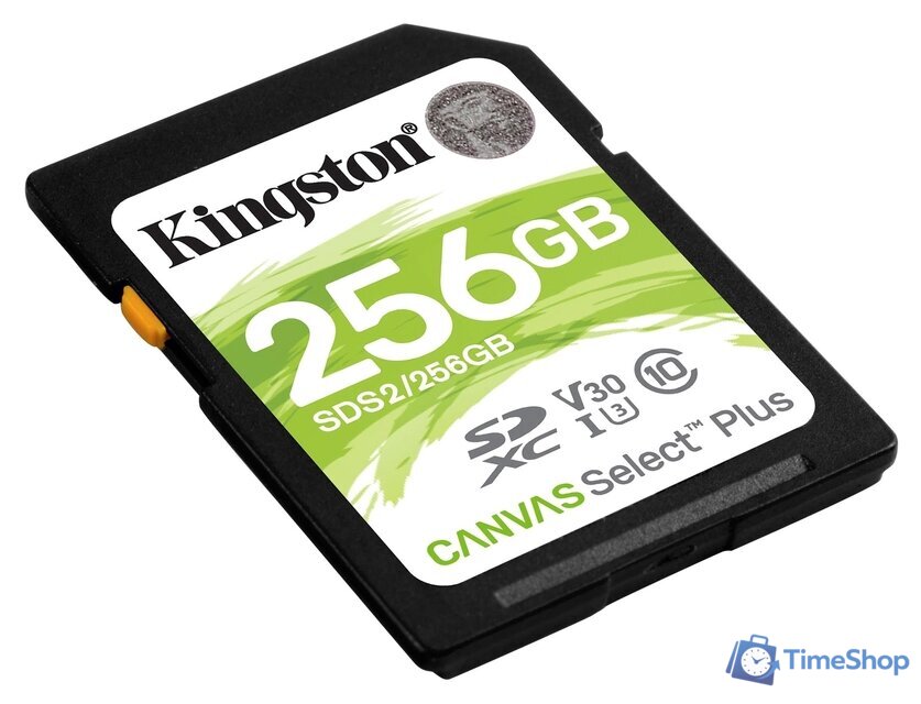 Карта памяти Kingston Canvas Select Plus SDXC 256GB - Изображение №2 — Интернет-магазин Time-Shop