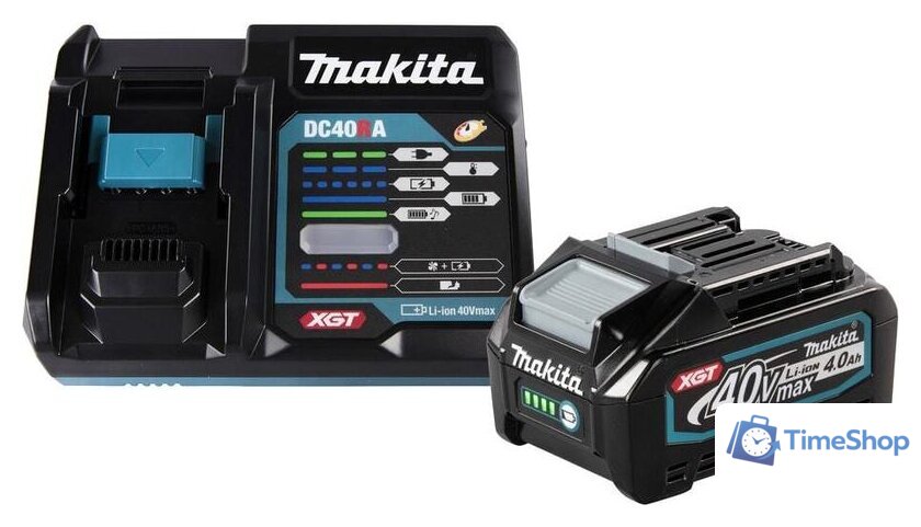 Аккумулятор с зарядным устройством Makita DC40RA + BL4040 191J67-0 (40В/4 Ah + 40В) - Изображение №1 — Интернет-магазин Time-Shop