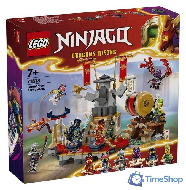 Конструктор LEGO Ninjago 71818 Турнирная арена сражений - Изображение №1 — Интернет-магазин Time-Shop