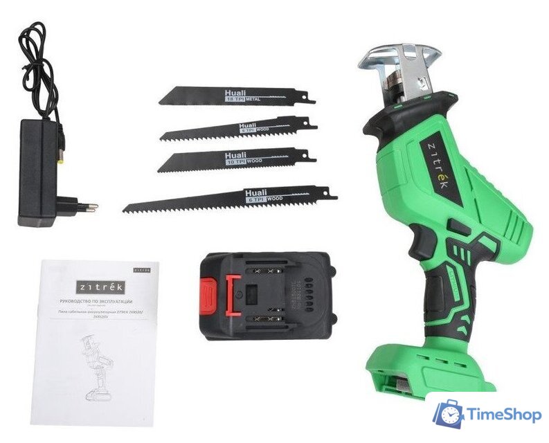 Сабельная пила Zitrek ZKHS20 084-1073 (с 2-мя АКБ, кейс) - Изображение №1 — Интернет-магазин Time-Shop