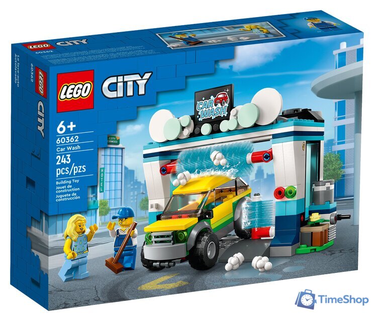 Конструктор LEGO City 60362 Автомойка - Изображение №1 — Интернет-магазин Time-Shop