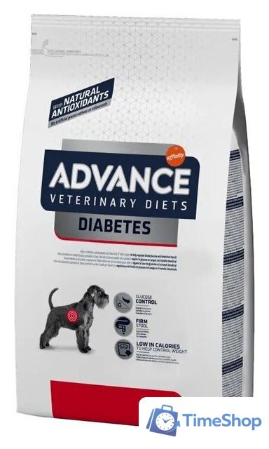 Сухой корм для собак Advance VetDiet Diabetes Colitis 3 кг - Изображение №1 — Интернет-магазин Time-Shop
