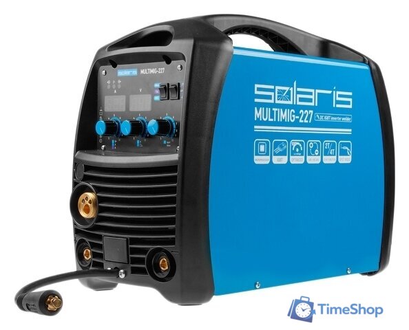 Сварочный инвертор Solaris MULTIMIG-227 - Изображение №1 — Интернет-магазин Time-Shop