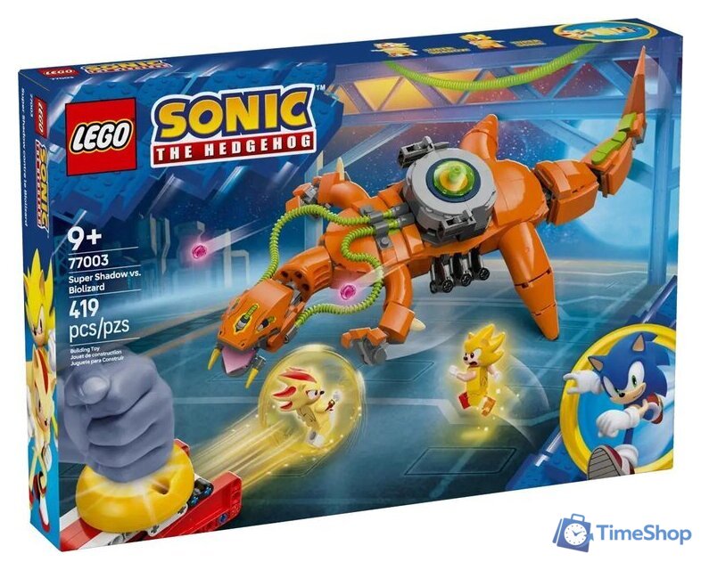 Конструктор LEGO Sonic 77003 Супер Шедоу против Биолизарда - Изображение №1 — Интернет-магазин Time-Shop