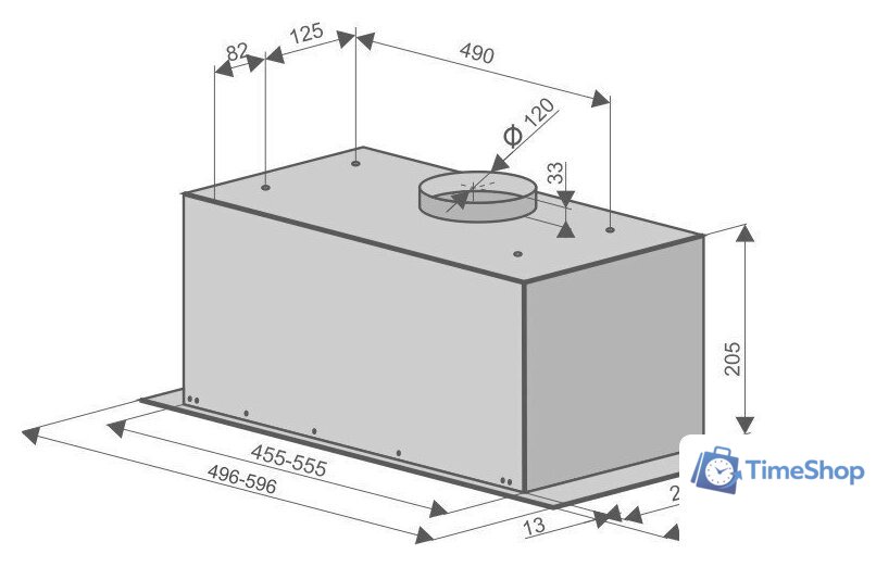 Кухонная вытяжка Konigin Level Full Black 50 - Изображение №12 — Интернет-магазин Time-Shop