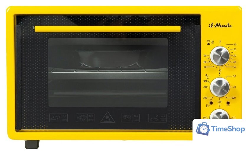 Мини-печь il Monte EO-4003 Yellow - Изображение №1 — Интернет-магазин Time-Shop