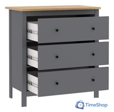 Комод Mio Tesoro Сага 2.08.02.020.15 (серый/ясень) - Изображение №2 — Интернет-магазин Time-Shop