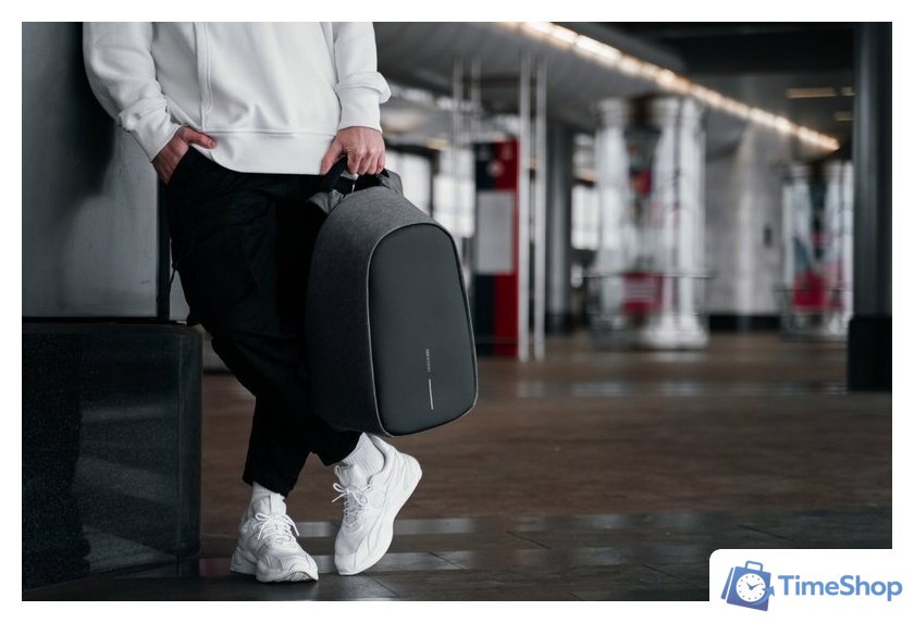 Городской рюкзак XD Design Bobby Hero Regular (серый) - Изображение №35 — Интернет-магазин Time-Shop