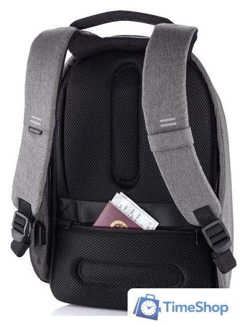 Городской рюкзак XD Design Bobby Hero Regular (серый) - Изображение №8 — Интернет-магазин Time-Shop