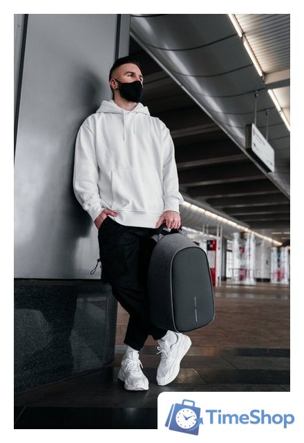 Городской рюкзак XD Design Bobby Hero Regular (серый) - Изображение №37 — Интернет-магазин Time-Shop