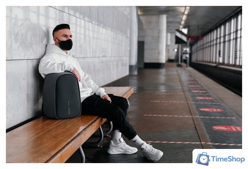 Городской рюкзак XD Design Bobby Hero Regular (серый) - Изображение №42 — Интернет-магазин Time-Shop