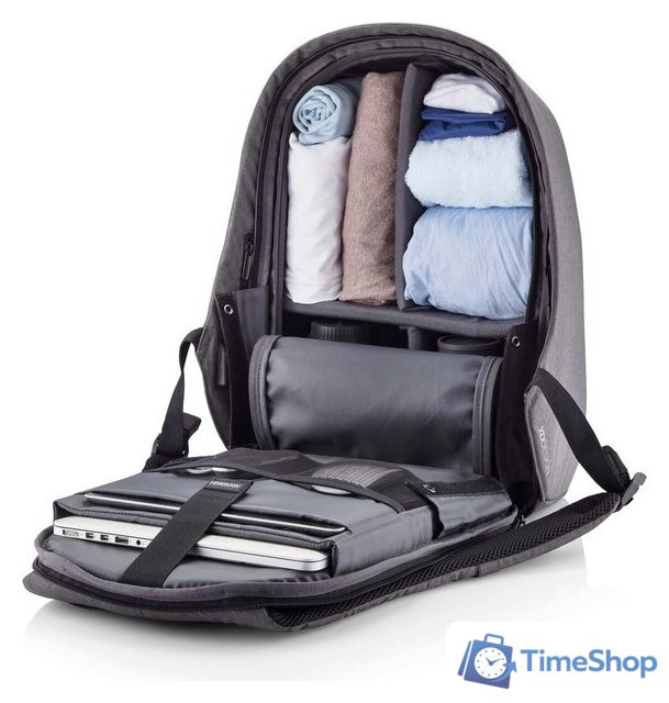 Городской рюкзак XD Design Bobby Hero Regular (серый) - Изображение №14 — Интернет-магазин Time-Shop