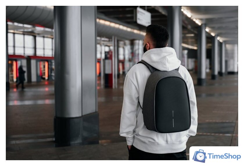 Городской рюкзак XD Design Bobby Hero Regular (серый) - Изображение №31 — Интернет-магазин Time-Shop