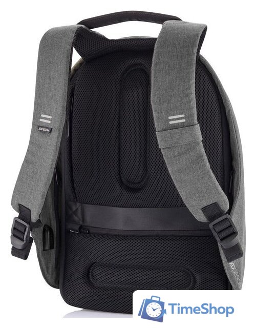 Городской рюкзак XD Design Bobby Hero Regular (серый) - Изображение №6 — Интернет-магазин Time-Shop