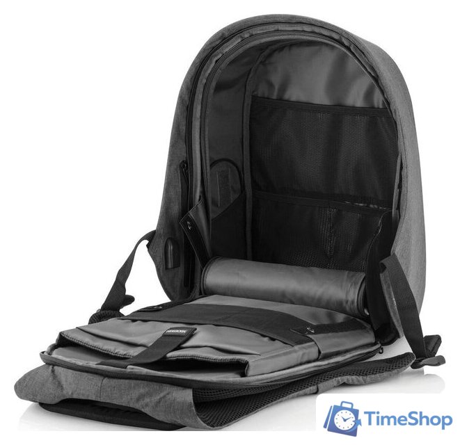 Городской рюкзак XD Design Bobby Hero Regular (серый) - Изображение №10 — Интернет-магазин Time-Shop